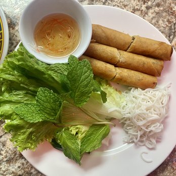 Pho 97 - Grilled Pork and Spring Roll Vermicelli  4/8/22 - Vietnamese Near Me - Honolulu, Hawaii