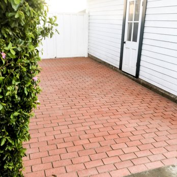SMG Masonry - a brick patio with a white fence - Masonry/Concrete Near Me - Los Angeles, California SMG Masonry - a brick patio with a white fence - Masonry/Concrete Near Me - Los Angeles, California