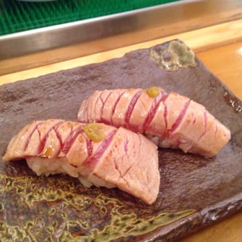 Kurisaki - ABURI Toro Sushi!!!!!!! Seared Tuna Belly with Yuzu paste. Never had a perfect match like this!!!!! - Japanese Near Me - Redondo Beach, California Kurisaki - ABURI Toro Sushi!!!!!!! Seared Tuna Belly with Yuzu paste. Never had a perfect match like this!!!!! - Japanese Near Me - Redondo Beach, California