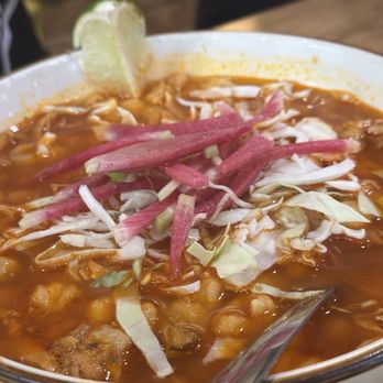 Nada Mucho Tex Mex Heaven - Pazole - Mexican Near Me - Wimberley, Texas