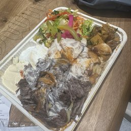 Mixed Shawarma plate Mixed Shawarma plate