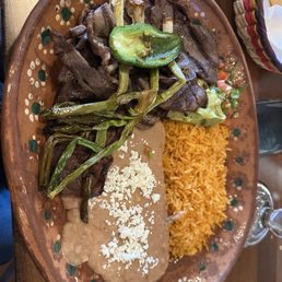 CARNE ASADA plate CARNE ASADA plate