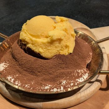 MNGO cafe - Kopi tiramisu lava with mango ice cream - Desserts Near Me - San Diego, California MNGO cafe - Kopi tiramisu lava with mango ice cream - Desserts Near Me - San Diego, California
