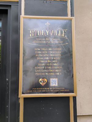 Menu photo 1 Storyville Chicago, IL Menu photo 1 Storyville Chicago, IL