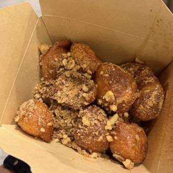 Pasadena Greek Festival - Loukoumades (Greek style donuts topped with honey syrup, cinnamon, and walnuts) - Festivals Near Me - Pasadena, California