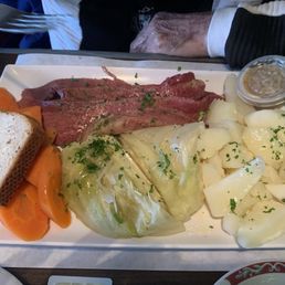 Corn beef and cabbage Corn beef and cabbage