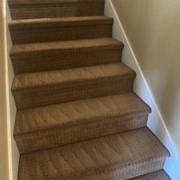 Spotless stairs.
