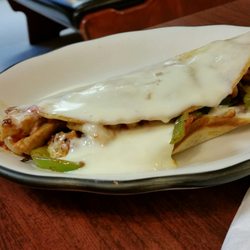 La Palma Mexican Grill - Fajita quesadilla, where are the rice and beans?