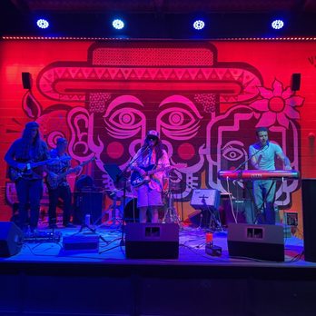 Marble Brewery - The Strange rocking out on stage - Breweries Near Me - Albuquerque, New Mexico
