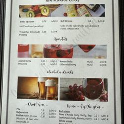 German American Kantine - Menu