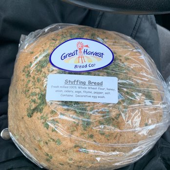 Great Harvest Bread - Stuffing bread: tastes even better than regular stuffing (and I don't like the taste of stuffing). - Bakeries Near Me - Fargo, North Dakota