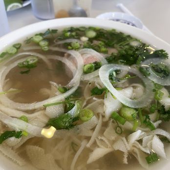 Pho 75 - Pho Tai Sach (Slices of Eye - Round Steak and Beef Tripe) - Vietnamese Near Me - Philadelphia, Pennsylvania