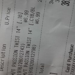 Paynes Beauty Supply - Price at local store for 5 packs