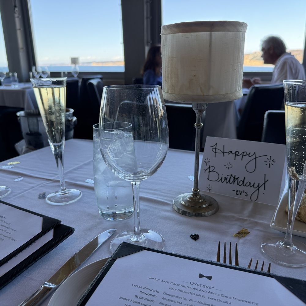 Eddie V's Prime Seafood - Champs and view what more could you ask for - Seafood Near Me - La Jolla, California Eddie V's Prime Seafood - Champs and view what more could you ask for - Seafood Near Me - La Jolla, California