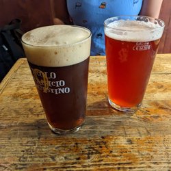 The Joshua Tree Pub - Raspberry mikkeller and a Belgian double (both delish)