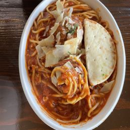 spaghetti & meatballs