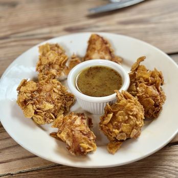 Le Petit Café - Cornflake Chicken. - Coffee & Tea Near Me - Brooklyn, New York Le Petit Café - Cornflake Chicken. - Coffee & Tea Near Me - Brooklyn, New York