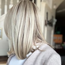 Blue Petals The Salon - Alonso is an Icy Blonde Architect!