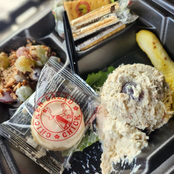 Chicken Salad Chick - Fancy nancy and grape salad - Salad Near Me - Greensboro, North Carolina