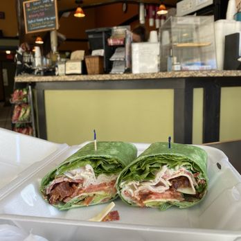 Fresco Foodworks - California Club Wrap - Coffee & Tea Near Me - Boca Raton, Florida