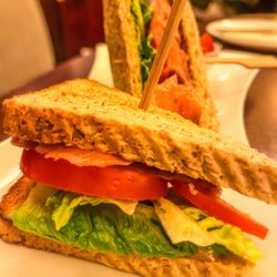 Berliner Kaffeerösterei - Lachs Sandwich