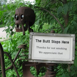 Jurustic Park - Best ashtray I've ever seen!