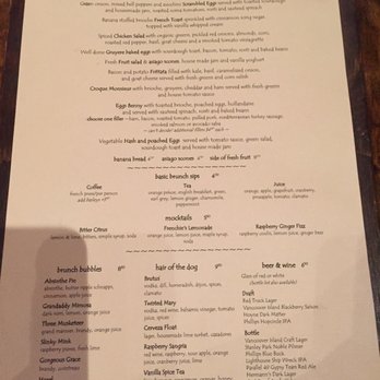 Twisted Fork - Menu - French Near Me - Vancouver, British Columbia Twisted Fork - Menu - French Near Me - Vancouver, British Columbia