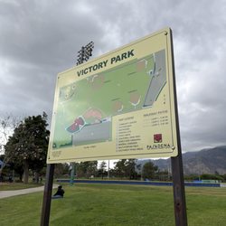 Victory Park Recreation Center - The Map of the park