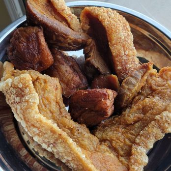 Murrieta's Carniceria - Two kinds of chicharron. - Meat Shops Near Me - Mesa, Arizona