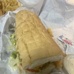 New Orleans Seafood - Check out that French bread