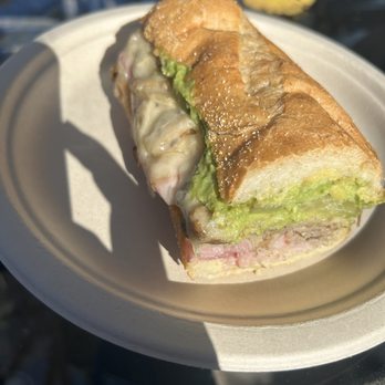 Three Pickles - The Cuban (1/2 an XL) soooo GOOD - Sandwiches Near Me - Goleta, California Three Pickles - The Cuban (1/2 an XL) soooo GOOD - Sandwiches Near Me - Goleta, California