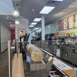 Tropical Smoothie Cafe - View of food prep and order area.