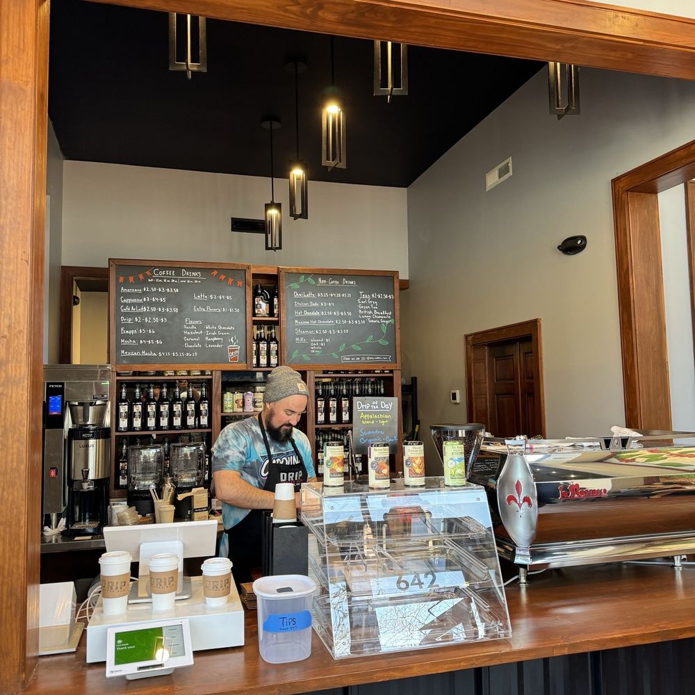 Drip Coffee Bar - Ordering Area - Coffee & Tea Near Me - Boone, North Carolina