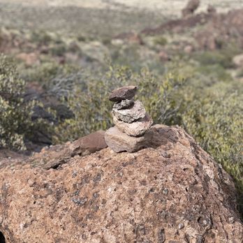 Lost Dutchman State Park - Love seeing cairn markers - Parks Near Me - Apache Junction, Arizona