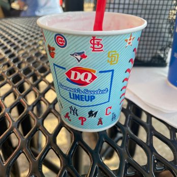 Dairy Queen Grill & Chill - Cotton candy blizzard - Fast Food Near Me - Carlyle, Illinois