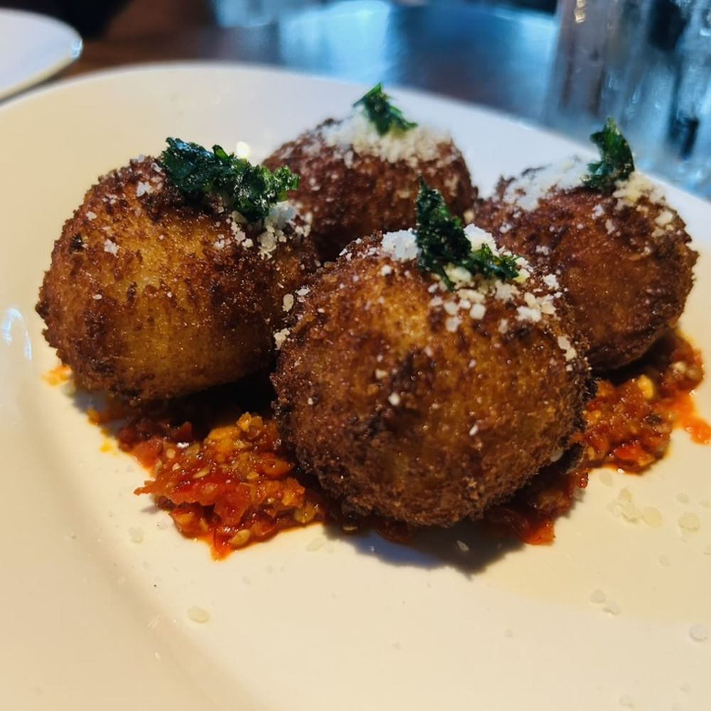 Seager & Sons - Cacio e Pepe Fritters - Pizza Near Me - Plano, Texas Seager & Sons - Cacio e Pepe Fritters - Pizza Near Me - Plano, Texas