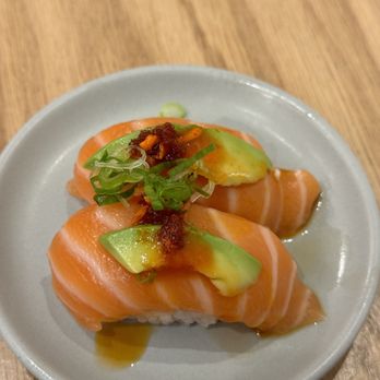Maki Noho - Salmon Nigiri - Japanese Near Me - North Hollywood, California Maki Noho - Salmon Nigiri - Japanese Near Me - North Hollywood, California