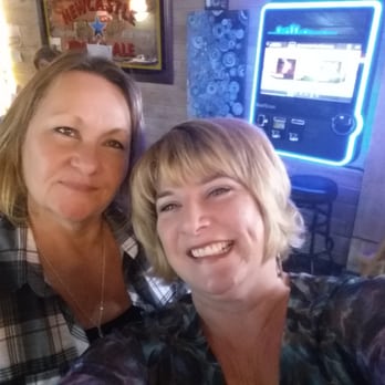 Beachcomber Tavern - Me and my BF Sherry.  See, painting party in the background. - Wine Bars Near Me - Oxnard, California