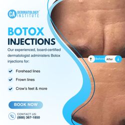 California Dermatology Institute - Contact us to learn more about our Botox services.