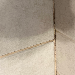 Master bath after cleaning. Master bath after cleaning.