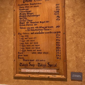 Der Rathskeller - the menu of the restaurant - American Near Me - Madison, Wisconsin
