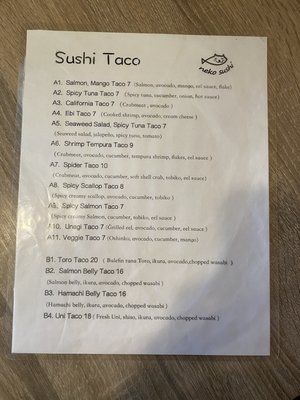 Menu photo 3 Neko Sushi Brentwood, CA
