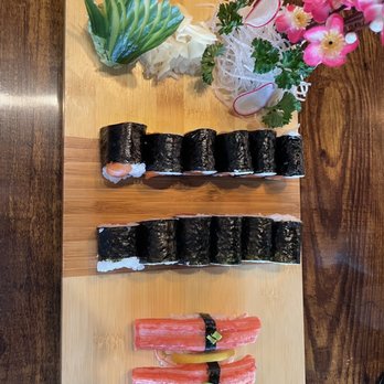 Konnichiwa - Tuna Roll, Salmon Roll, Crab Stick Nigiri - Japanese Near Me - Spartanburg, South Carolina