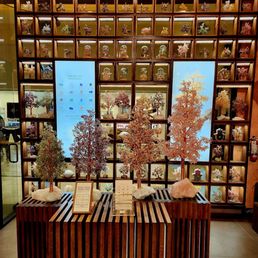 Nov 2022: Gorgeous Tree of Life pieces-- each handcrafted w/ gemstones