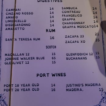 Porto By Antonio - Menu - Italian Near Me - North Bergen, New Jersey