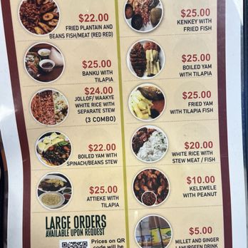 Sidibe 2 - Menu - African Near Me - New Haven, Connecticut