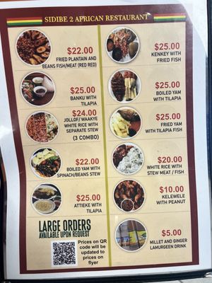 Menu photo 2 Sidibe 2 New Haven, CT