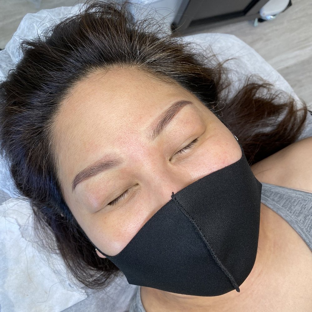 Effortless PMU - Immediately after she did my obre shading. - Permanent Makeup Near Me - Alhambra, California Effortless PMU - Immediately after she did my obre shading. - Permanent Makeup Near Me - Alhambra, California