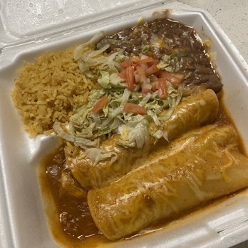 Acapulco - 2 Enchiladas with chicken - Mexican Near Me - Waipahu, Hawaii Acapulco - 2 Enchiladas with chicken - Mexican Near Me - Waipahu, Hawaii
