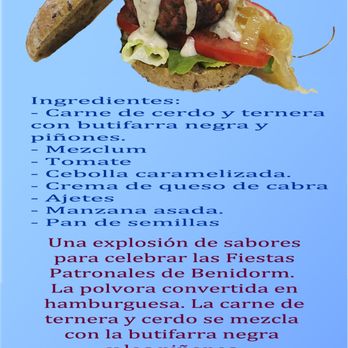 Tragantona - Toda una explosión de sabor. - Burgers Near Me - Benidorm, A